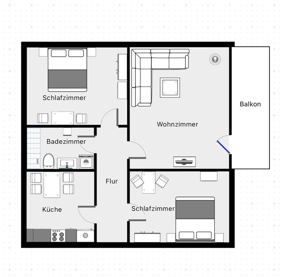 Ferienwohnung Wippsteert - 5 Sterne - Mit Balkon Und Pkw Stellplatz 埃姆登 外观 照片